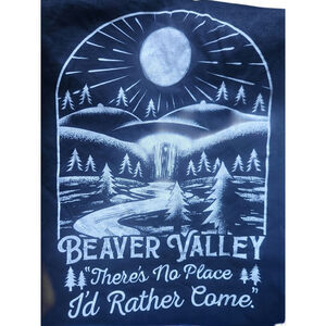 Bespoke Mens Funny Graphic Tshirt Beaver Meadow Vintage 3XL